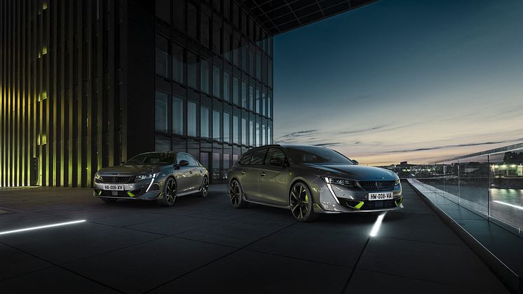 PEUGEOT 508 PSE fås i to versioner - sedan og SW 