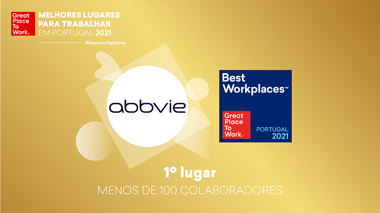 AbbVie eleita a melhor empresa para trabalhar em Portugal