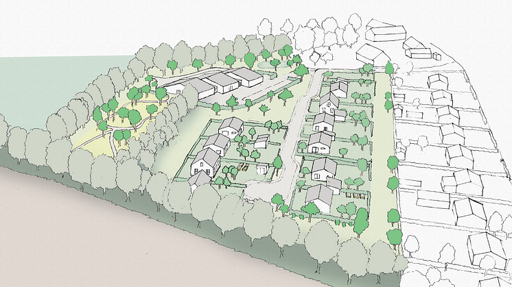 Visionsbild: Liljewall arkitekter