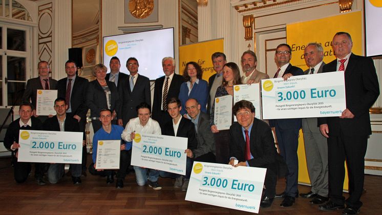 Bürgerenergiepreis Oberpfalz 2015 verliehen