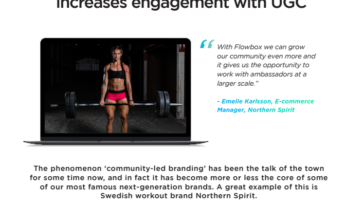 Community-led brand Northern Spirit increases engagement with UGC