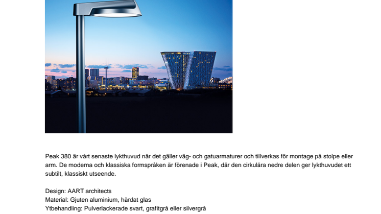 Gatubelysningens peak är nu