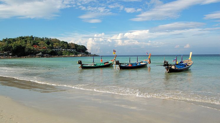 Kata Beach, Thailand. Foto: Karin Lorvik, Reseguiden.se 