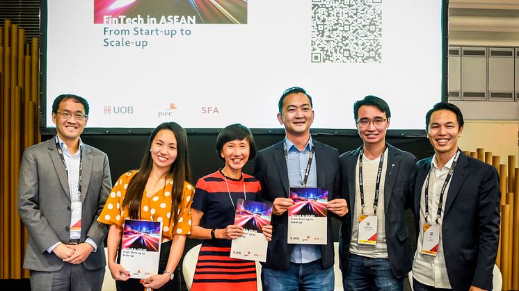FinTech firms in Singapore attract most global funding within ASEAN according to report by UOB, PwC and SFA