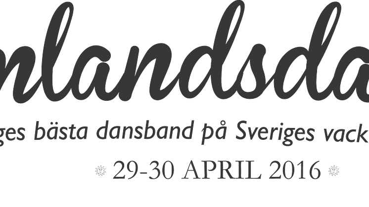 Pressinbjudan Wermlandsdansen 29-30 april