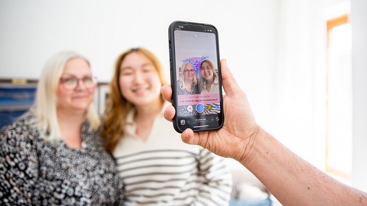 Studieförbundet NBV lanserar instagramfilter för oväntade möten