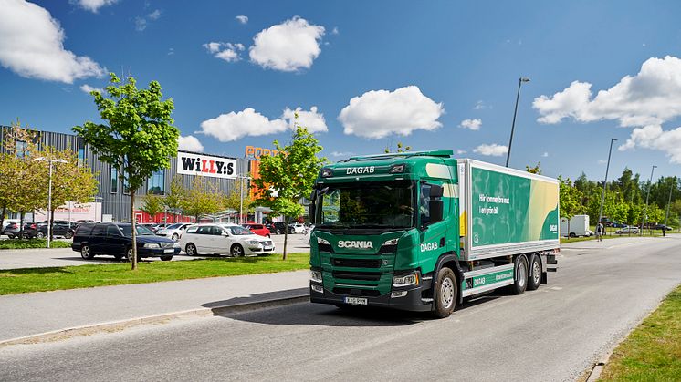 Dagab Scania laddhybrid