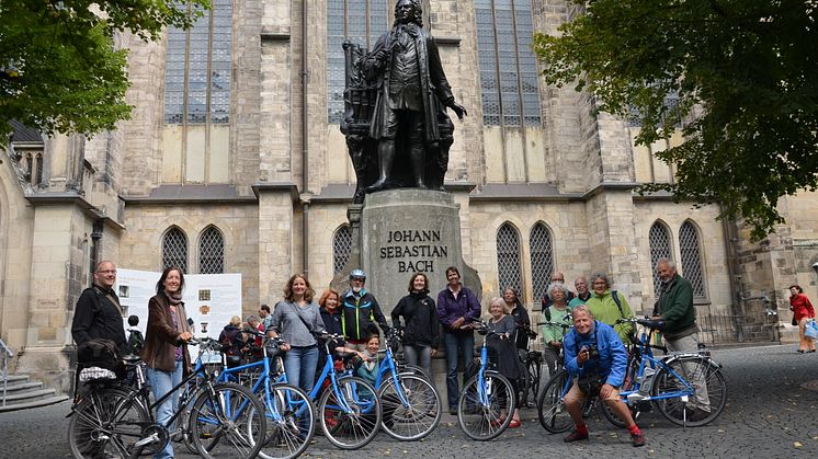 Die Tour "Angenehmes Wiederau: Kurztour nach Leipzig" führt Besucher entlang der Lebensstätten von Johann Sebastian Bach - Foto: BachbyBike