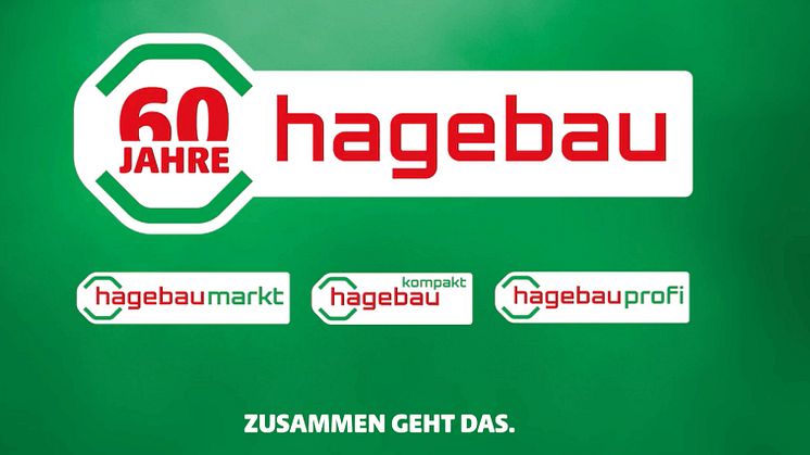 60 Jahre hagebau_gemeinsame Jubiläumskampagne