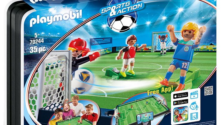 Große Fußballarena zum Mitnehmen (70244) von PLAYMOBIL