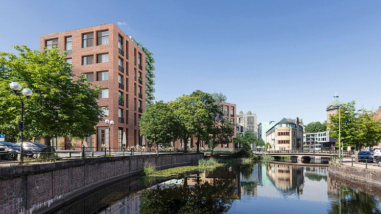 Västerbro, Borås. Bild:Vingårds Arkitekter.