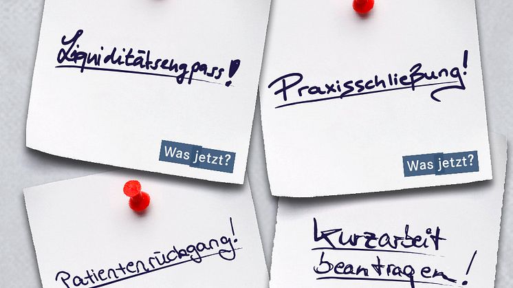 Praxis oder Apotheke in Not? - Fahrplan für den Weg aus der Krise