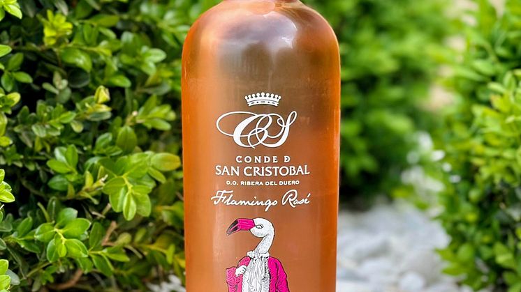 Spansk vinmakarduo skapar ett unikt rosévin från Ribera del Duero – Conde di San Cristóbal Flamingo Rosé lanseras nu i Systembolagets beställningssortiment.