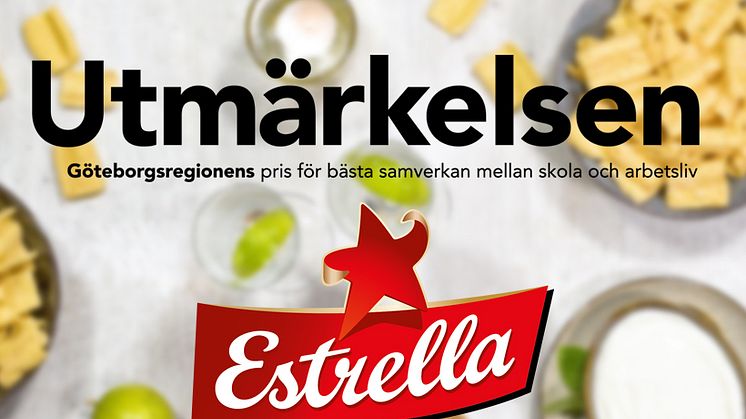 Estrella nomineras till Göteborgsregionens pris "Utmärkelsen" 2019 för Estrellaakademien 