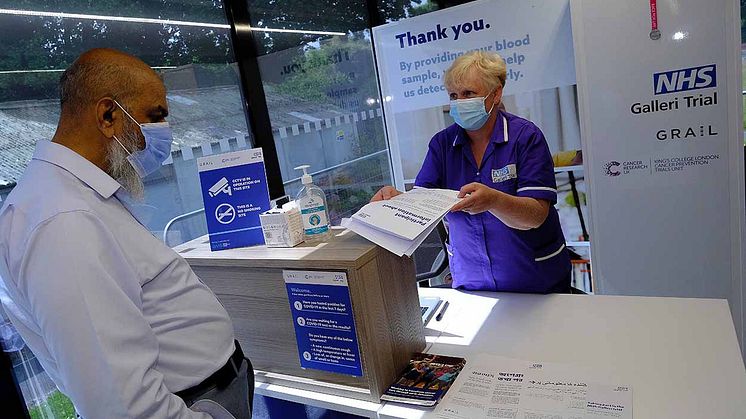 Bury volunteers return to help NHS trial new cancer screening test