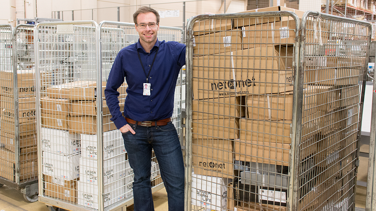 Last mile och kundförväntan, Stefan Svensson Logistikchef NetOnNet