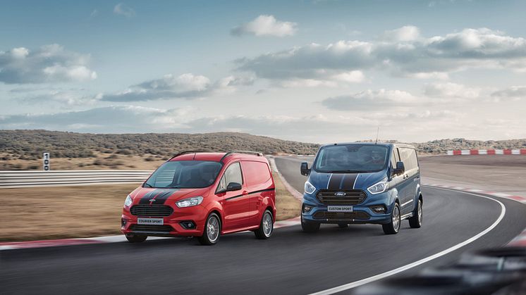 Ford fornyer Transit Custom Sport – sterkere og like tøff 