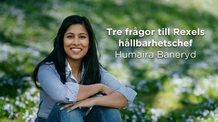 Tre frågor till Rexels hållbarhetschef