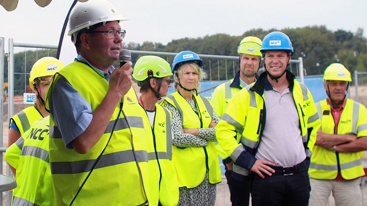 Spadtag för HSB brf Atleten