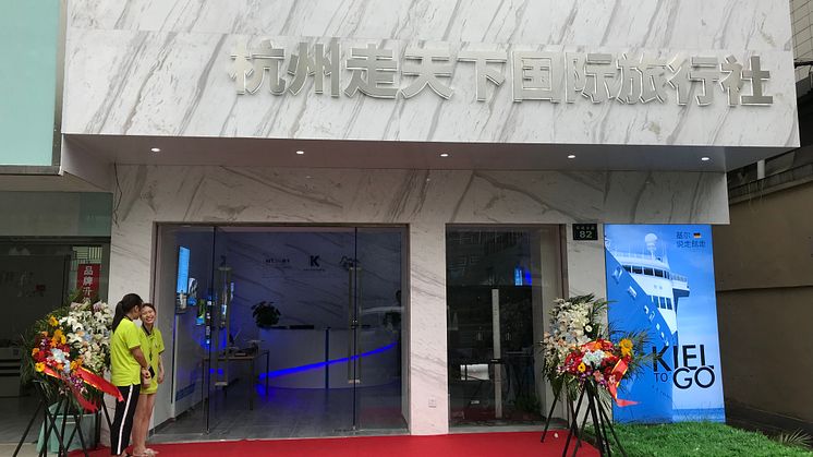 Chinesisches Reisebüro für Reisen nach Kiel und Schleswig-Holstein in Hangzhou eröffnet