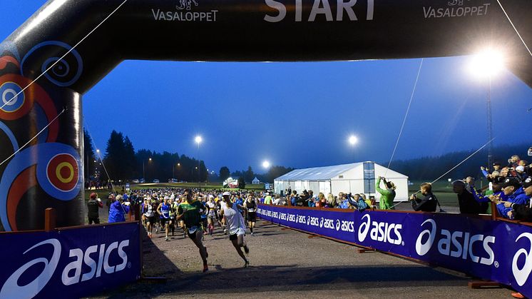 UltraVasan 90, 23 August 2014, start in Sälen 05.00 am