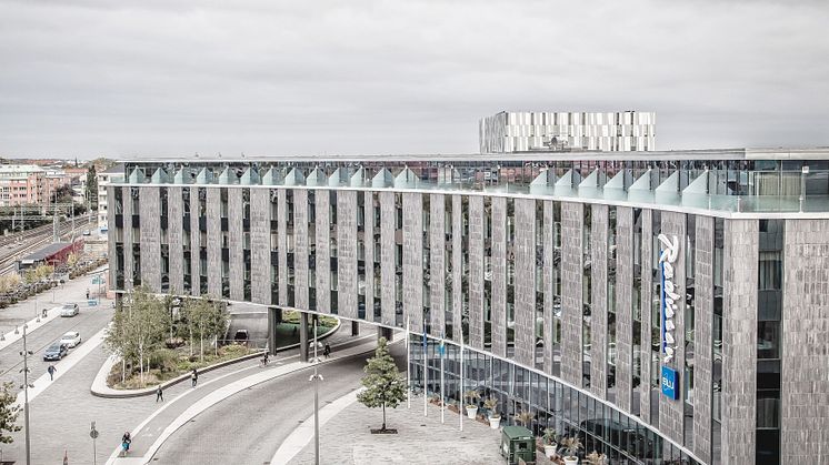 Radisson Blu Hotel, Uppsala, värd för den unika utställningen Glänta