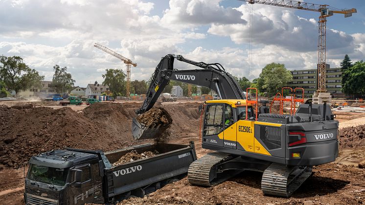 Volvo EC250E och EC300E - prestanda