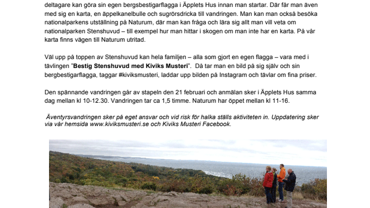 Bestig Stenshuvud med Kiviks Musteri
