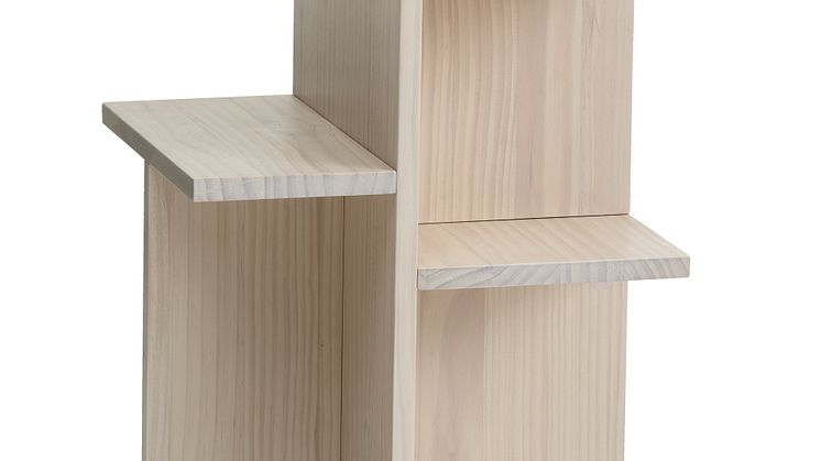 Soporte SOLLERUP con estantes pino macizo