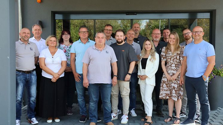 Das neue Team für das Integrierte Managementsystem der LIEBLANG Gruppe mit dem geschäftsführenden Gesellschafter Roman Großmann (r.).