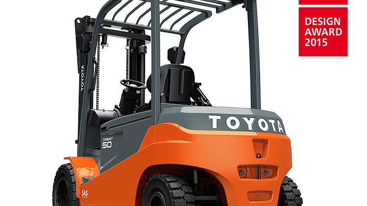 Toyotas motvikstruck Traigo 80 tilldelas iF Design Award 2015