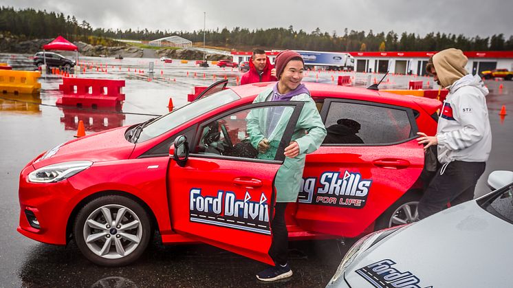 Ford Driving Skills for Life Rudskogen 2019 DSFL gratis kjørekurs