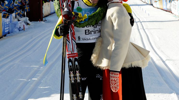 Jörgen Brink vann Vasaloppet 2012