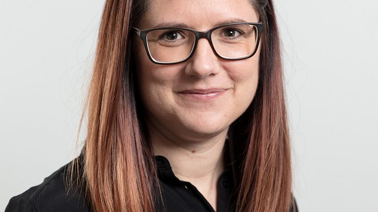 Emma Edqvist är ny destinationsutvecklare för Skövde stadskärna. Foto: Tobias Andersson.