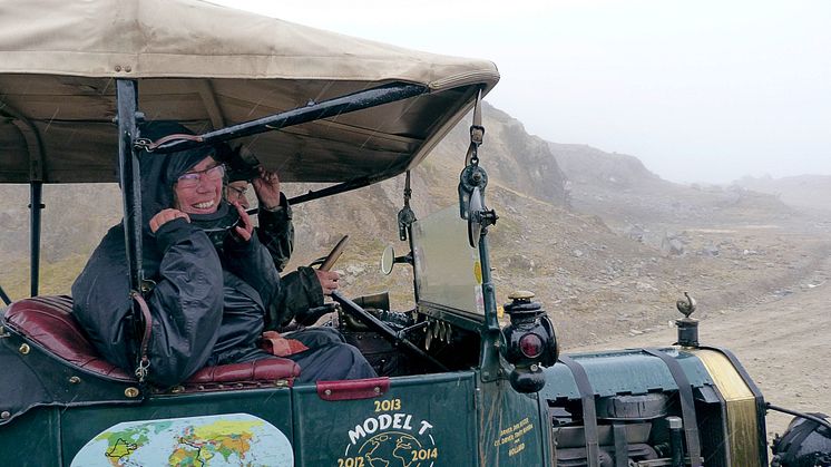 Ford Model T på jordomrejse - 1