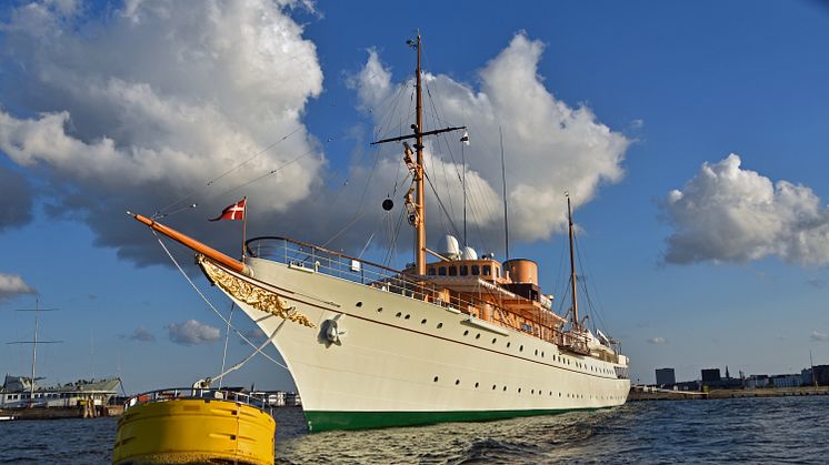 DANNEBROG i Københavns havn 2018 - foto Thomas Nielsen