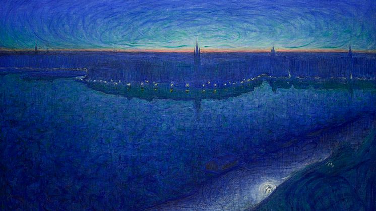 Eugéne Jansson, Gryning över Riddarfjärden.