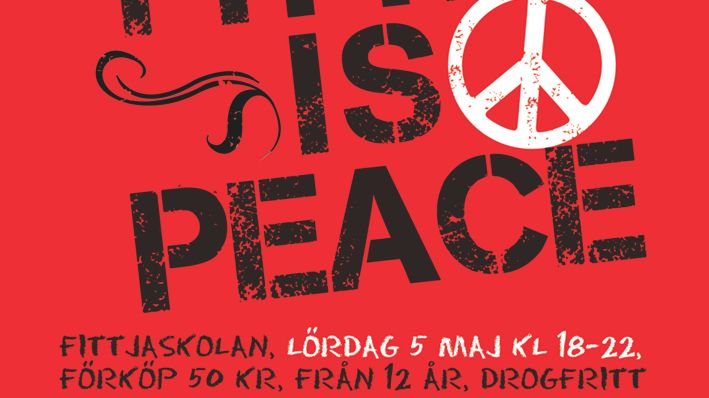 Affisch till evenemanget Fittja is Peace