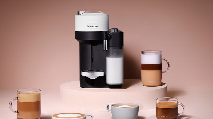 Nespresso lanserar Vertuo Lattissima – för alla som älskar kaffe med mjölk