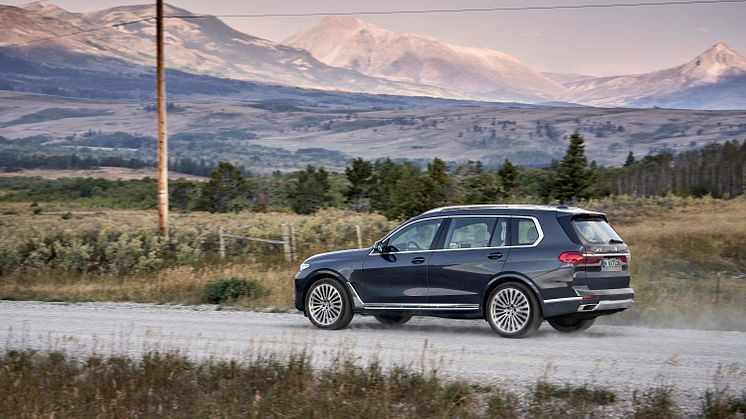 Helt nye BMW X7