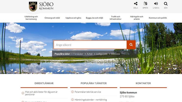 Sjobo_startsida