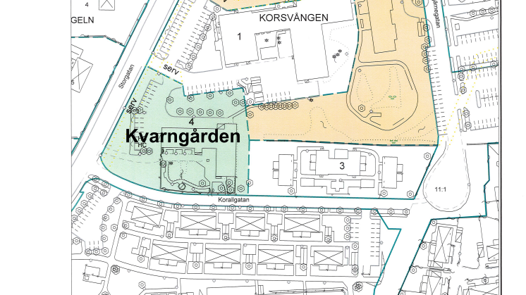 Fastigheterna Korsvången 2 och 4 i Bromölla kommun