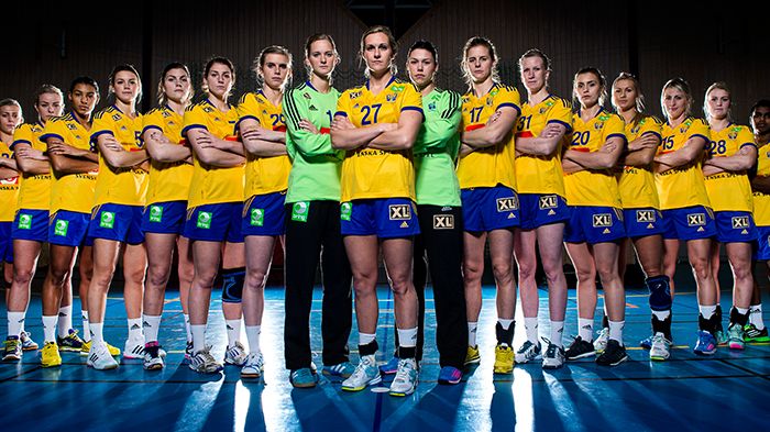 XL-BYGG i partnerskap med Svenska handbollslandslagen. 