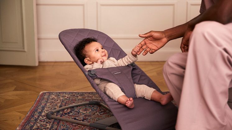 Baby Bouncer Bliss_ Dark Purple 2