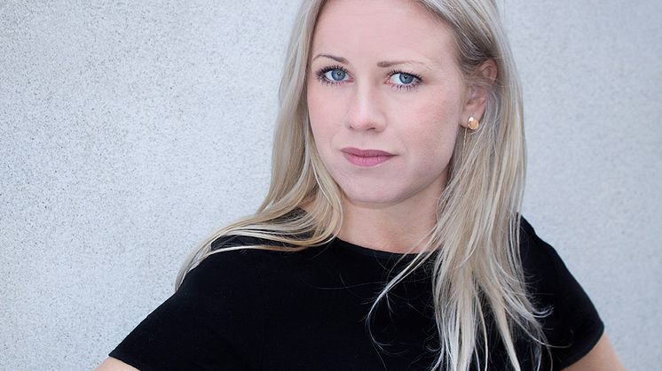 Hannah Svensson på Palladium Malmö 24 november. Foto: Goran James Djordjevic