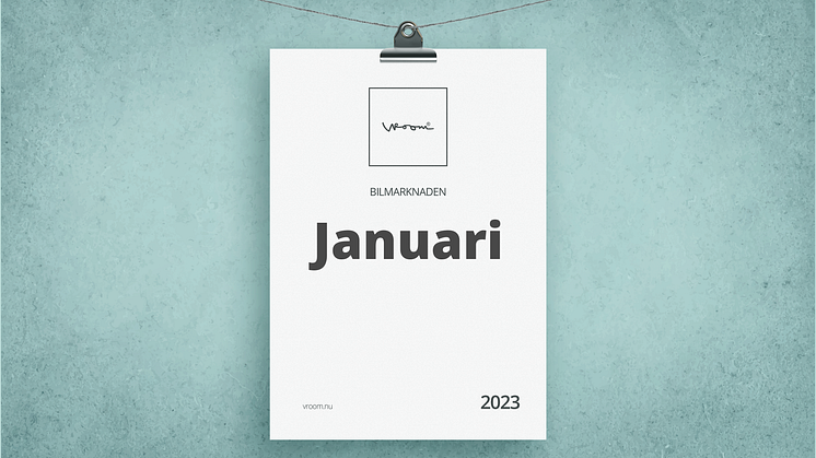 Bilmarknaden januari 2023