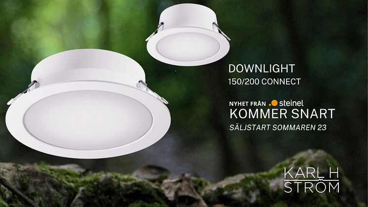 Ny sensorarmatur från Steinel - Downlights med smart styrning