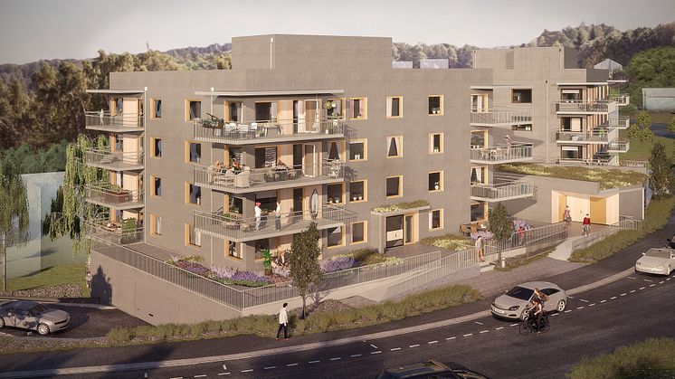 Sisjödal, Askim - Brf Sisjöhöjd 36 lägenheter