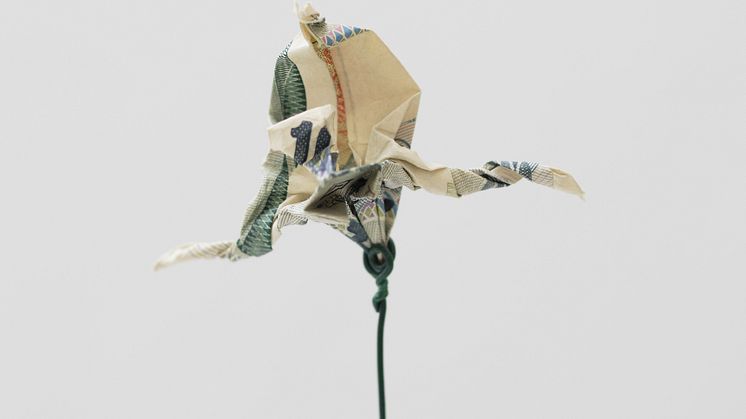 En av Nilsmagnus Skölds 120 orkidéer från verket Paradise Lost (2003).
