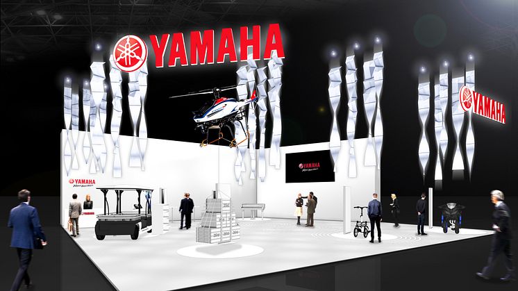 CES Yamaha Motor Booth Image